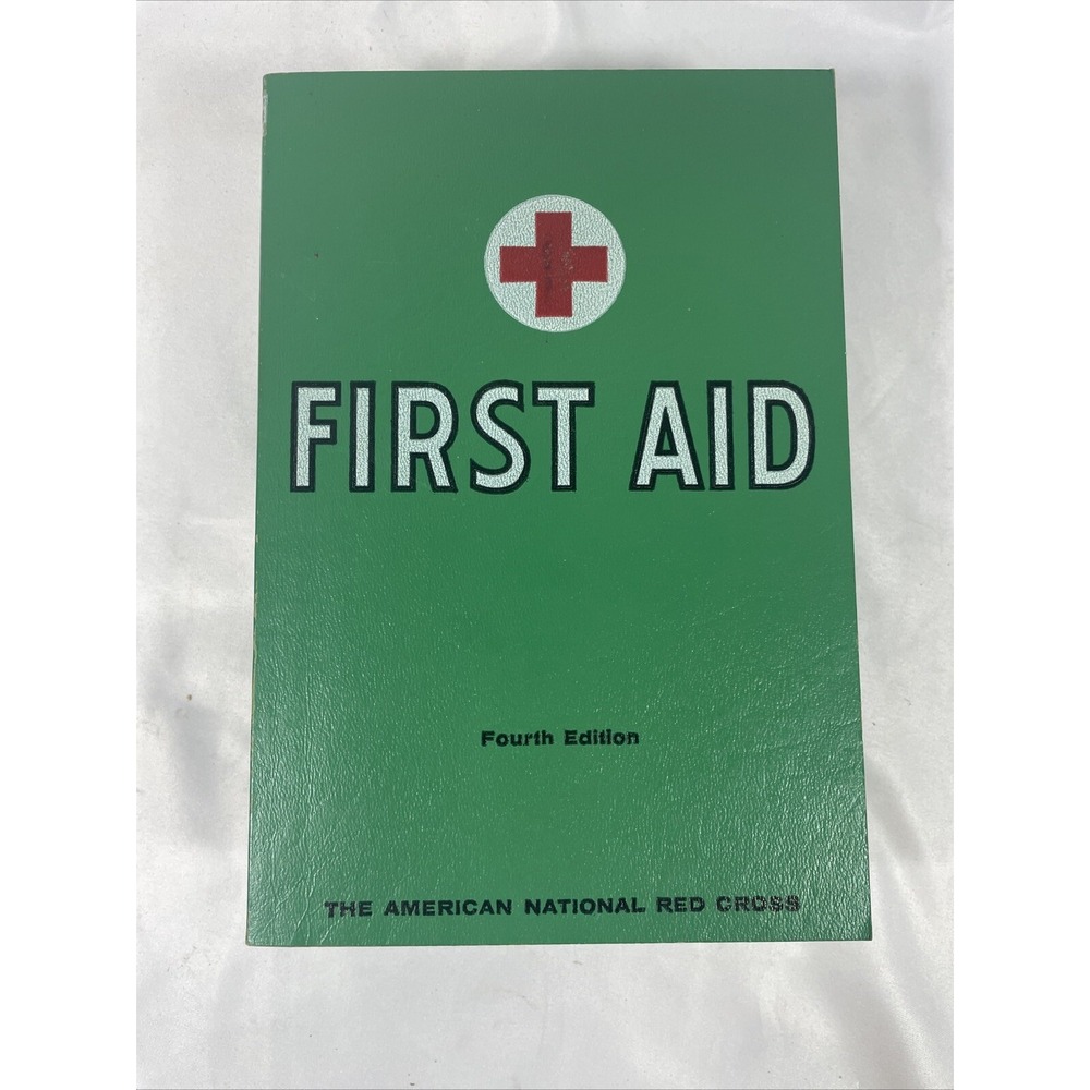 First Aid Fourth Edition American Red Cross Book 1968